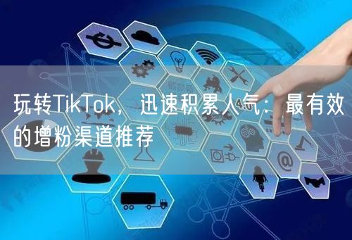 玩转TikTok，迅速积累人气：最有效的增粉渠道推荐
