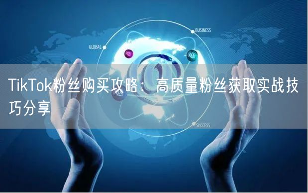 TikTok粉丝购买攻略：高质量粉丝获取实战技巧分享