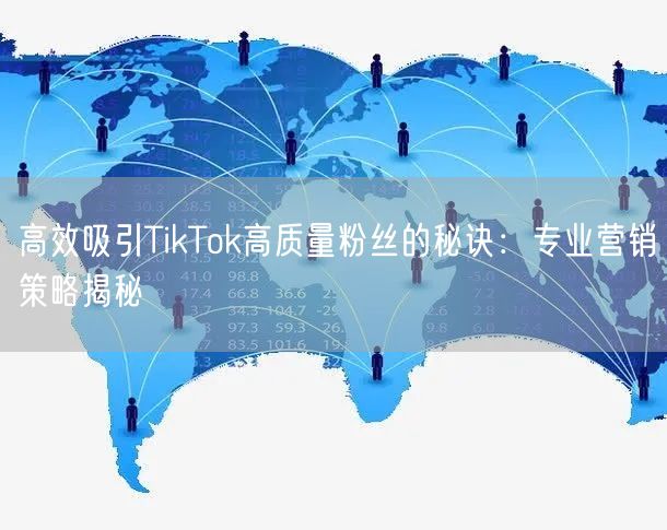 高效吸引TikTok高质量粉丝的秘诀：专业营销策略揭秘