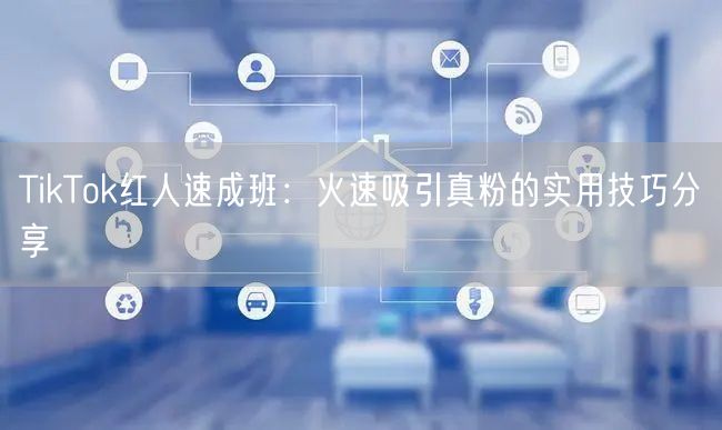 TikTok红人速成班：火速吸引真粉的实用技巧分享